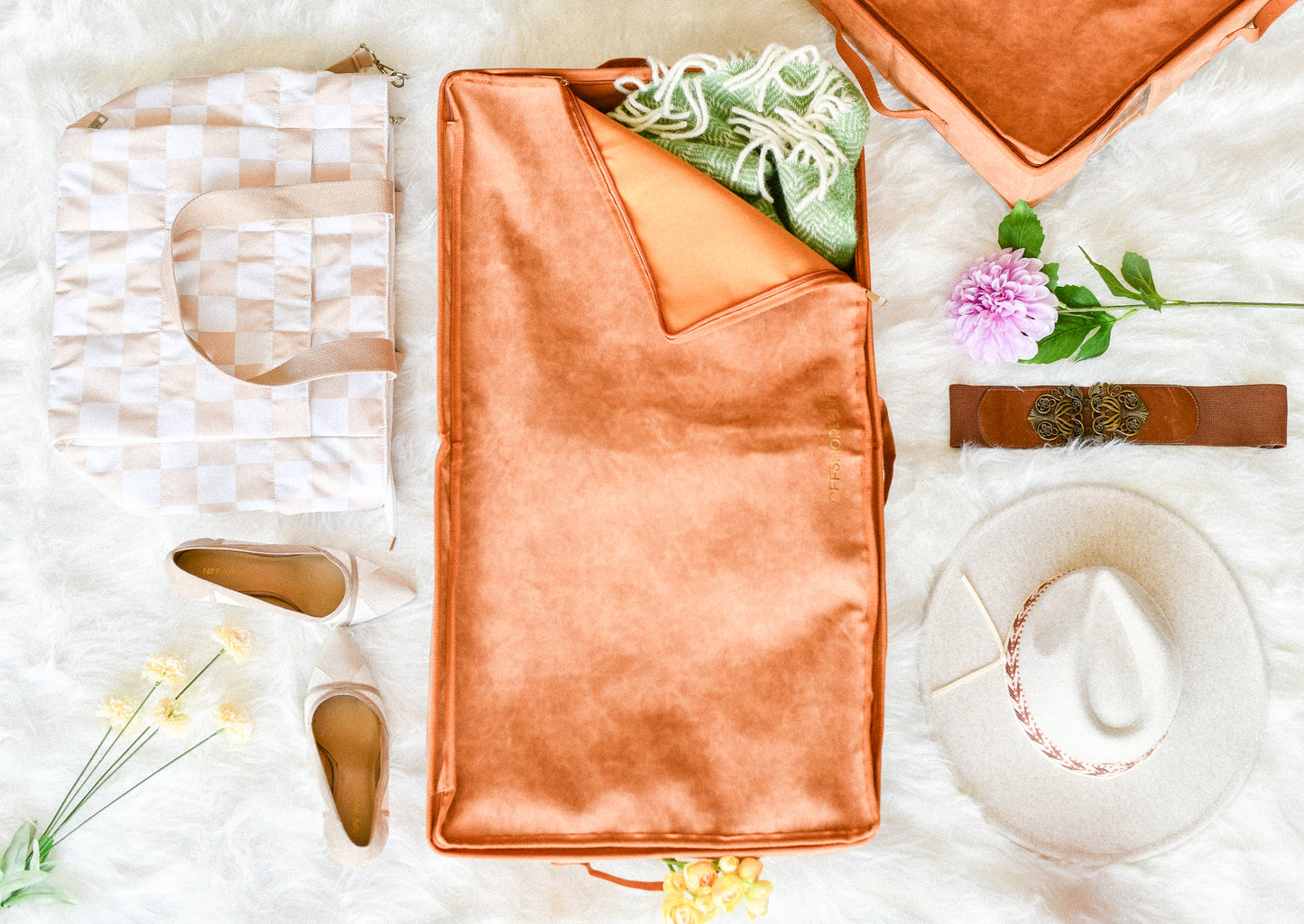 Vegan Leather Underbed Storage with wheels