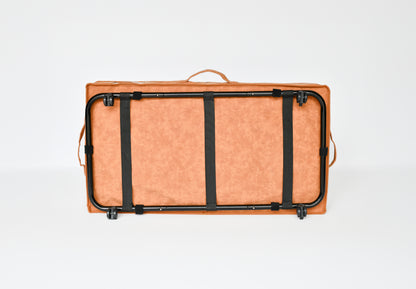 Vegan Leather Underbed Storage with wheels